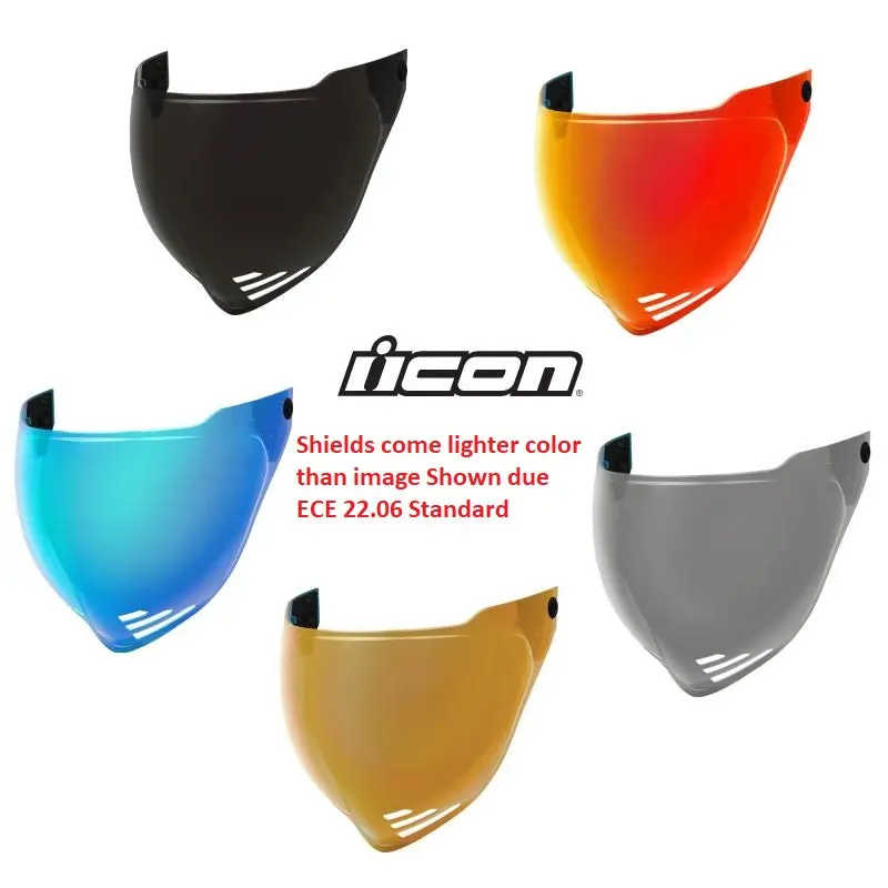 Icon Domain Bubble Replacement Face Shield Helmet - Pick Color