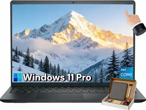 Dell 15.6" FHD Touch Laptop | Windows 11 Pro | Intel 10-Core i5-1334U (Up to 4.6GHz) | 1 Copilot AI for Student and Business, WiFi 6 | 64GB RAM + 2TB SSD