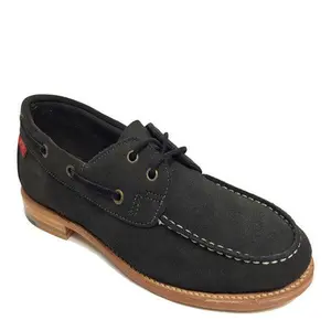 Gorilla USA Charcoal Suede Leather Moccasin