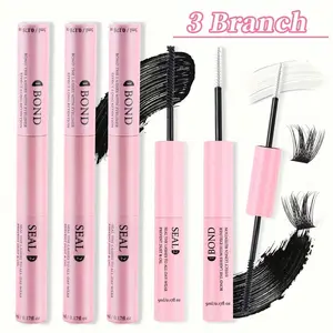 Waterproof Eyelash Glue 2-In-1 Home Use Strong Hold, Liquid Eyelash Adhesive, Non-Toxic, Long-Lasting, Easy Application