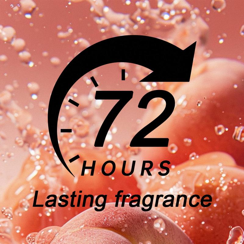 ROZINO Man Mint & Peach Deodorant Cream Long Lasting Protection 72 Hours Travel Friendly Compact Light Fragrance for Summer