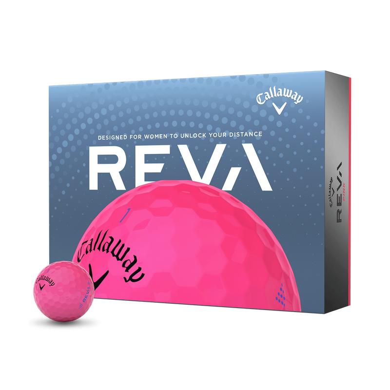 Callaway Golf REVA Pink Golf Balls
