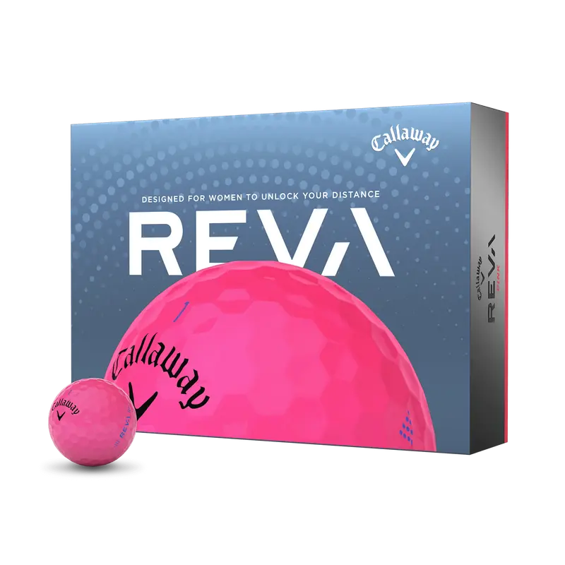 Callaway Golf REVA Pink Golf Balls