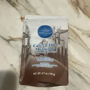 Cafe de olla instant coffee with brown sugar