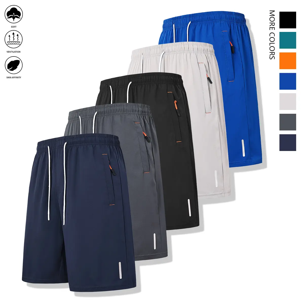 Navy Blue Dark Gray Black Light Gray Royal Blue