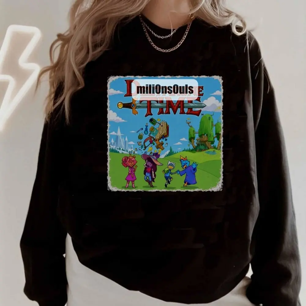 4dventure Time Inspired Sweatshirt, Delt4rune Time TShirt Hoodie