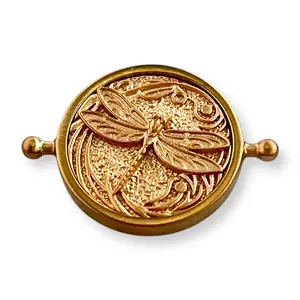 Rose Gold Dragonfly Element