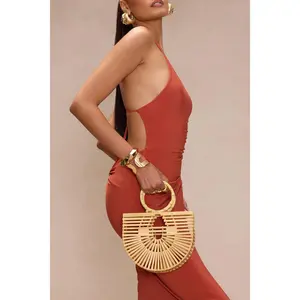 Going On Vacation Clutch - Tan