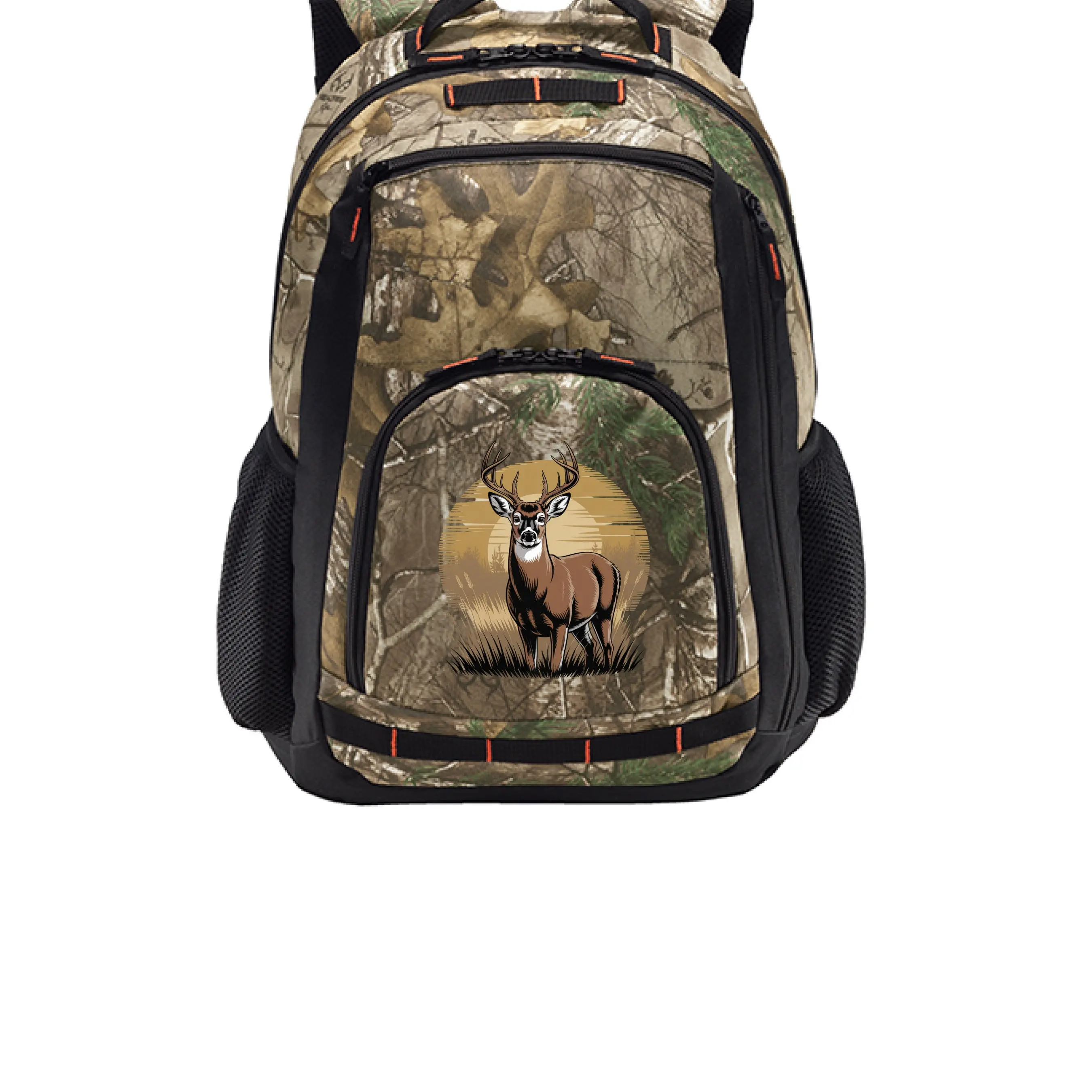 Unisex Camouflage Xtreme Tactical Backpack for Adults - 19in H x 13.5in W x 5.5in D, Durable 600D Polyester, Adjustable Strap, All Over Print, EDC Outdoor Gear, Hydration Port, Multi-Function, Handles the Elements, Hunting Use