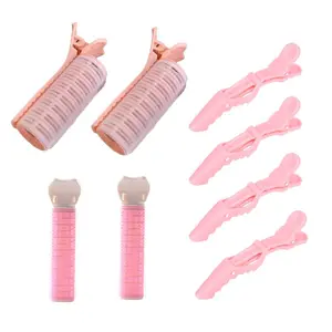 New Curling Iron Set, Volume Hair Clips, Lazy Curler, Root Clip, Lightweight Bangs Curler, Stylish & Practical Design