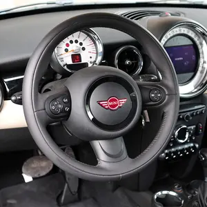 Mini Car Steering Wheel Decorative Sticker, Center Wing Logo/jcw Sport Emblem, Scratch-Resistant Durable Interior Accessories, Decal