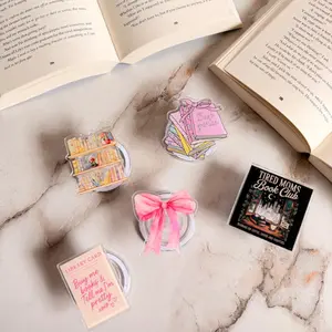 Bookish Soul Kindle Grip,Kindle Magsafe Kindle Grip Accessories, Kindle Accessories, Magnetic Kindle Grip, Bookish Gifts For Her, Stocking Gift sticky phone pop socket
