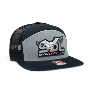 SDL "Committed" Hat – Heather Grey/Black R168