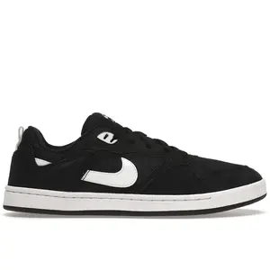 Nike Men's SB Alleyoop Black White Skateboarding Shoes, from StockX