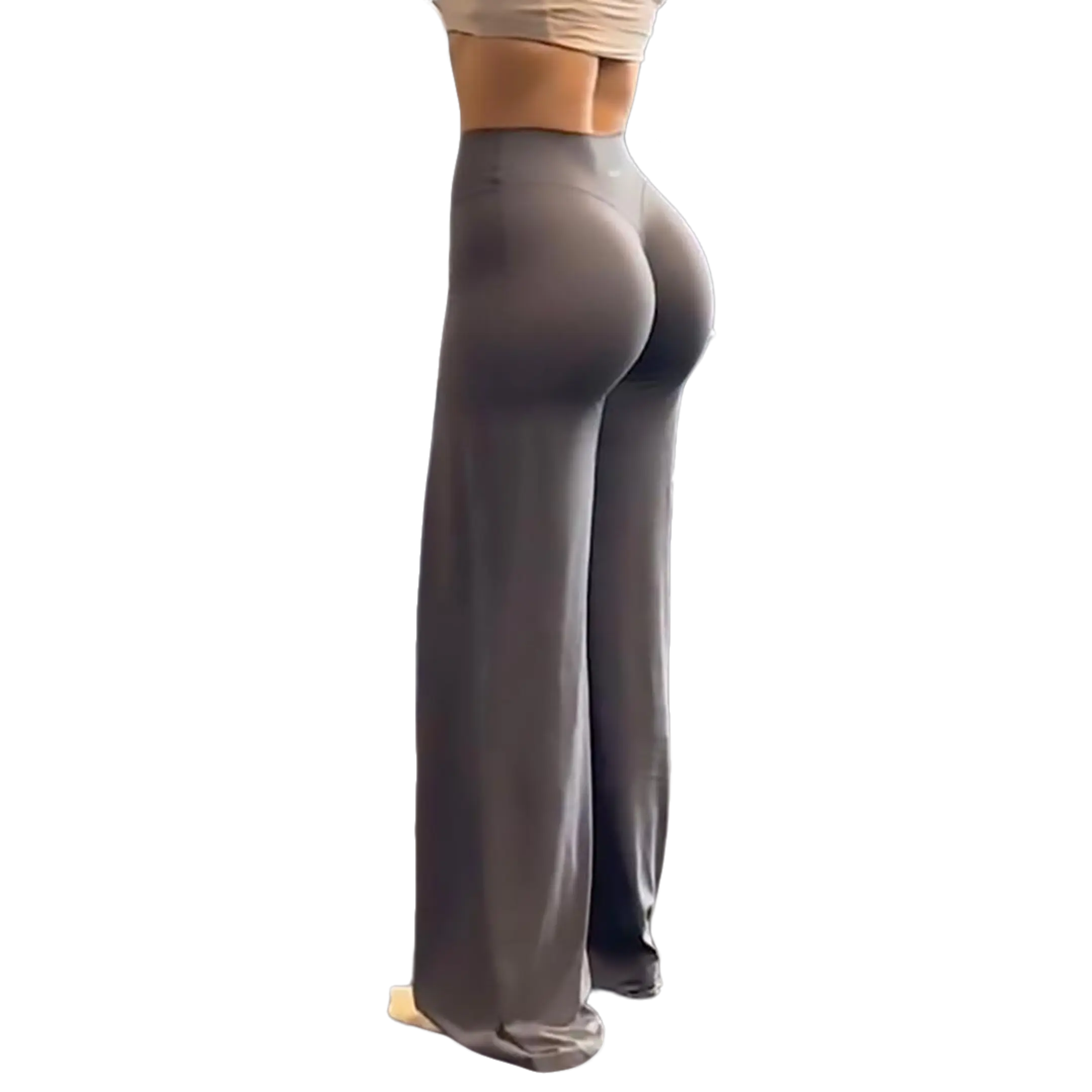 Oneractive High Waist Yoga Pants for Women Wide Leg Loose Fit Workout Running Fitness High Stretch Slimming Tummy Control Gym Activewear Trousers