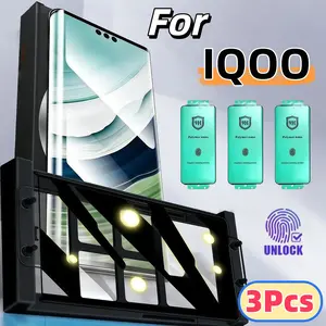 3-Pack High-Definition Ceramic Screen Protector for Vivo Iqoo 8pro/9pro/10pro/11pro/12pro/5pro, Easy Installation, Scratch-Resistant, Durable Protection