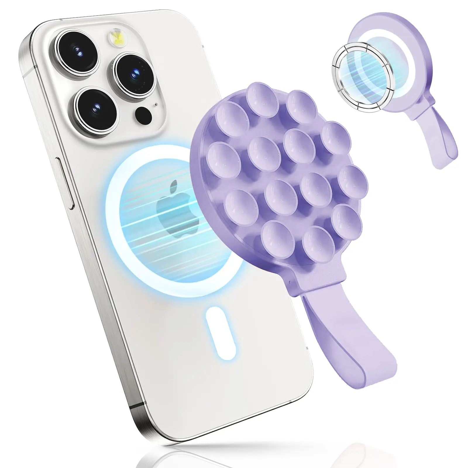 Casing Bee MagSafe Suction Phone Mount Compatible for Smart Phone & Case Hands-Free Accessories Phone Grip