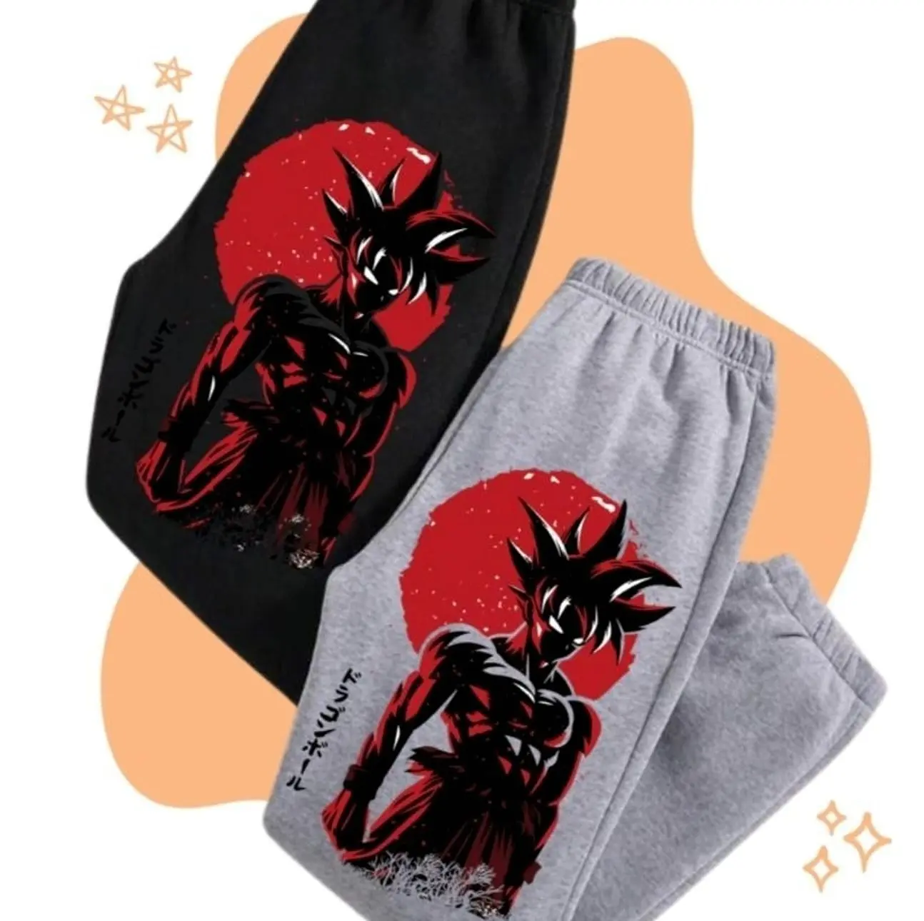 Anime Dragonboll ZDragon Ball Sweatpants Unisex Graphic Design Trendy Streetwear Casual Outfit Comfortable Wear FMH