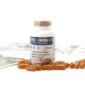 Gi Regenerate - Soft Gel Capsules - Healthy Gut and Digestion - Nutrient Absorption - Gastrointestinal Repair and Protection