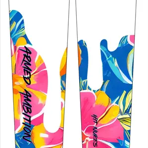 Hawaiian flower drip youth arm sleeve