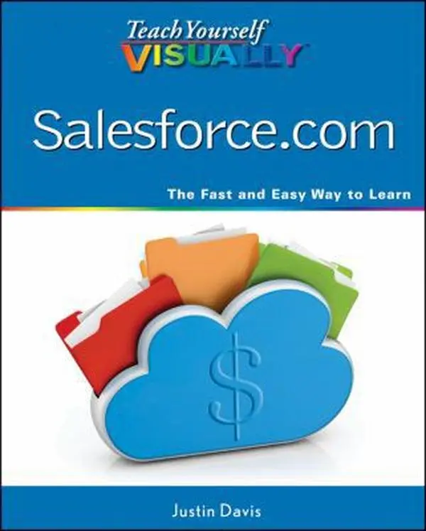 USED-Teach Yourself VISUALLY Salesforce.com by Justin Davis (Paperback)