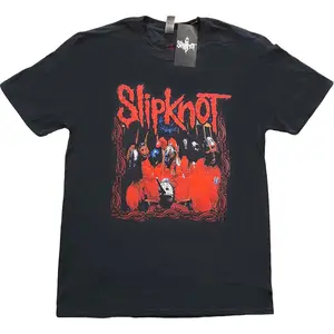 SLIPKNOT Band Frame Vintage Slipknot American Unisex Cotton T-shirt Top Tee