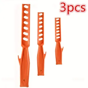 3 Pack Reusable Plastic Paint Stir Sticks, 3 Sizes (Small Medium Large) Flexible Paint Mixing Tool, Durable Paint Stirrer for Home DIY Painting, Furniture Refinishing, Epoxy Resin, Art Crafts & Wall Decor Projects