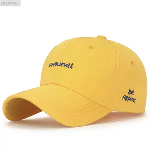 Korean Style Baseball Cap for Women & Men – Trendy Casual Streetwear, Adjustable Couple Hat with Personalized Letter Embroidery, Versatile for Students, Outdoor & Everyday Wear,summerwins