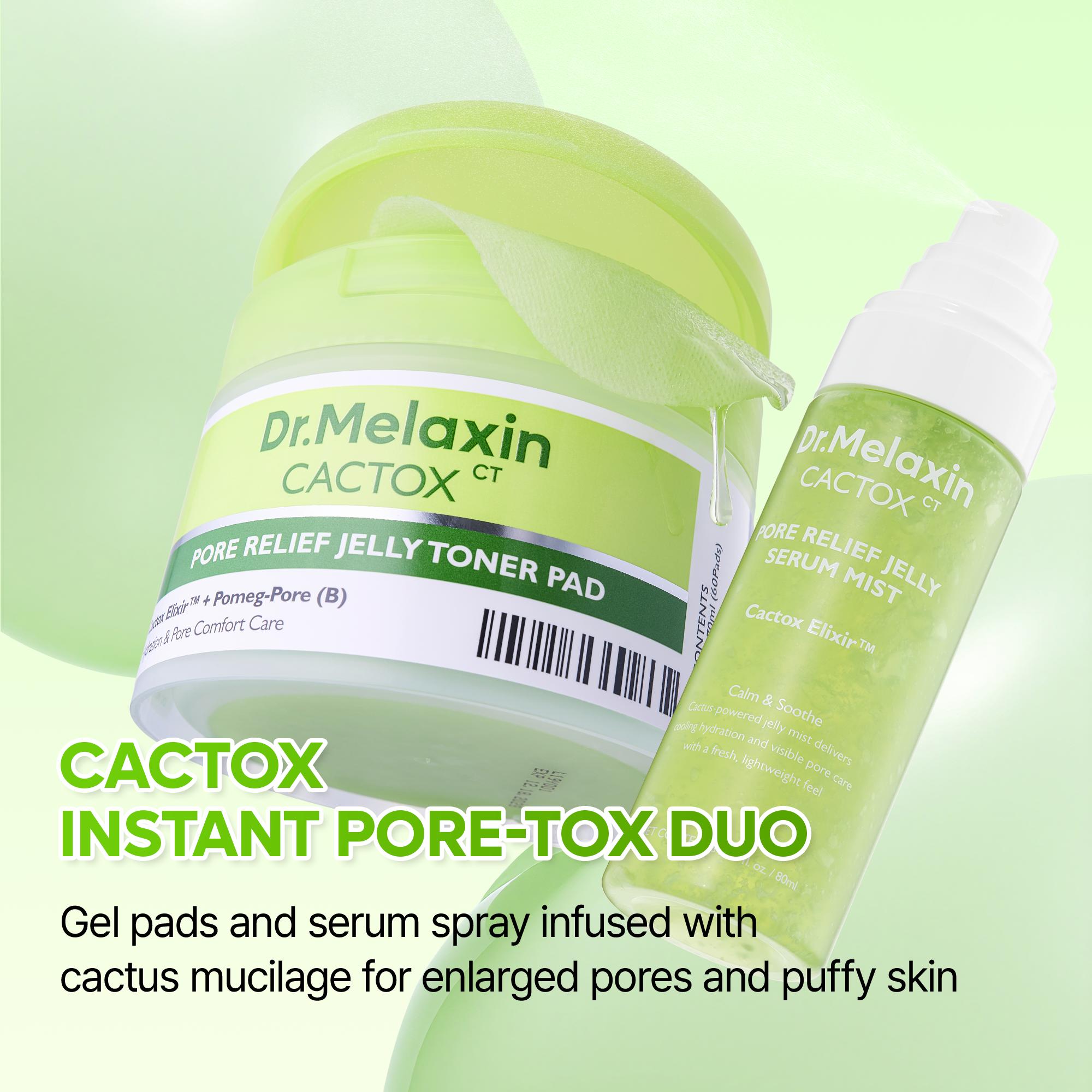 [Dr.Melaxin Official] Cactox 9-Layer Hydro Bomb Balm Set with Ice Chill Hydration & Deep Moisture for Glass Skin Repair