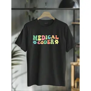 100% Cotton Medical Coder Medical Coding T-Shirt