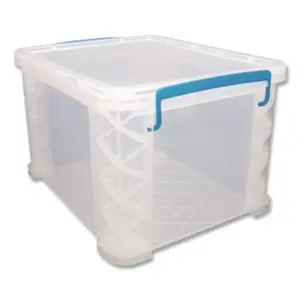 Advantus AVT486085 File & Document Box, Clear