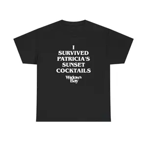 Widow's Bay I Survived Patricia's Sunset Cocktails T-Shirt - Widow's Bay Fan Merch And Gifts