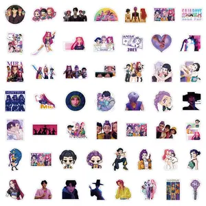 50Pcs Anime Aesthetic Sticker Pack Cute Diverse Characters  Waterproof Vinyl Decals for Laptop Water Bottle Phone Case  Skateboard | Y2K Kawaii Art Stickers Teen Girl Gift