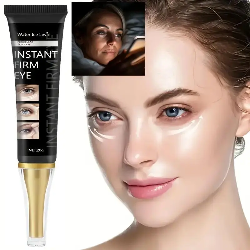 Lifting and Firming Eye Cream, Under Eye Brightener, with a light, easily absorbed texture, fragrance-free formula contains niacinamide and hyaluronic acid, deeply moisturizing and firming the skin, suitable for all skin types