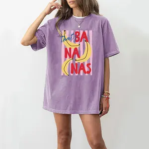 That’s Bananas Vintage T-shirt Summer Fruit Tshirt Food Pun Retro Graphic Tee Banana Trendy Summer Gift Idea