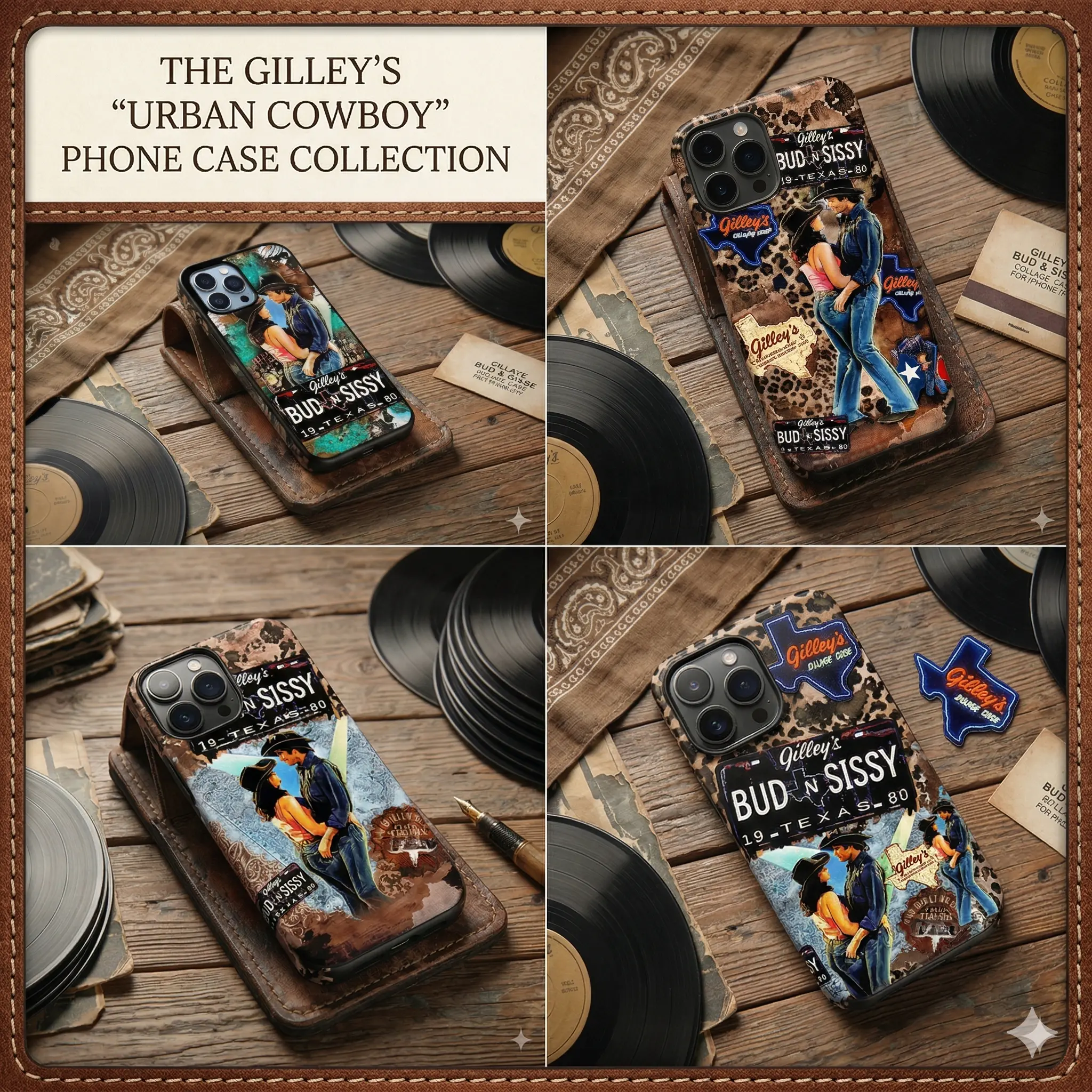 Gilley's Bud N Sissy Phone Case Texas Honky Tonk Cowboy Couple Vintage Western Phone Cover, Country Style Aesthetic - TikTok Shop Gilley's Bud N Sissy Phone Case Texas Honky Tonk Cowboy Couple Vintage Western Phone Cover, Country Style Aesthetic - TikTok Shop