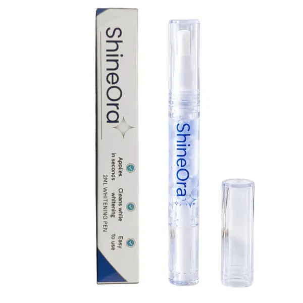 ShineOra Teeth Whitening Pen – Surface Stain Remover | Mint Formula | Travel-Friendly | Easy Whitening Pen Daily Oral Brush