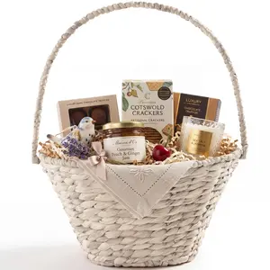 Best Choice Products Easter Basket, Woven Easter Basket for Kids w/ Collapsible Handle, Tapered Shape