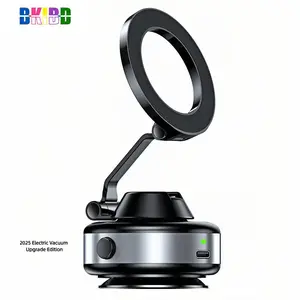 BKIBD Magnetic Car Phone Holder, 360° Rotatable Car Phone Holder, Universal Car Phone Mount for iPhone 12/13/14/15/16, Phone Accessories, Stand