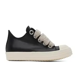 Men's PU Leather Low Top Grommet Casual Trainers - Round Toe, Waterproof, Stain Resistant, Insulated, Thick Laces, Rubber Sole, Platform Design for Walking, Outdoor Activities