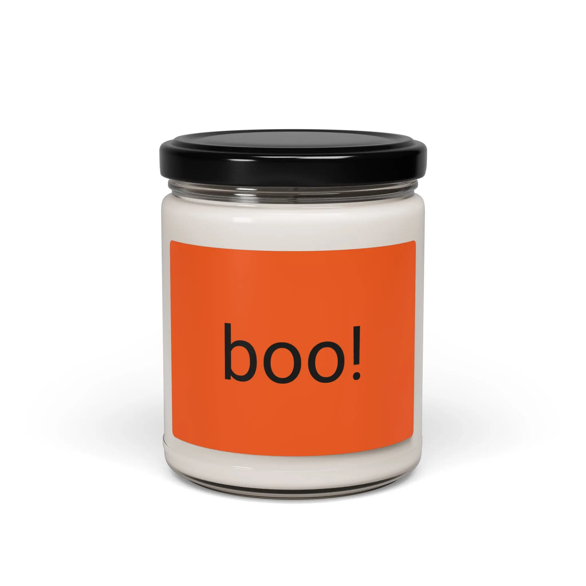 boo! Halloween Scented Soy Candle, 9oz