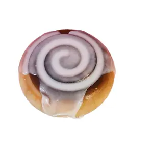 2 Bars of Cinnamon Roll with Icing Handmade All Natural Goat Milk & Shea Butter Soap. Cute Handcrafted Soap. Yoni Soap Bar. Faux Food Soap. Organic Body Care Cleansing