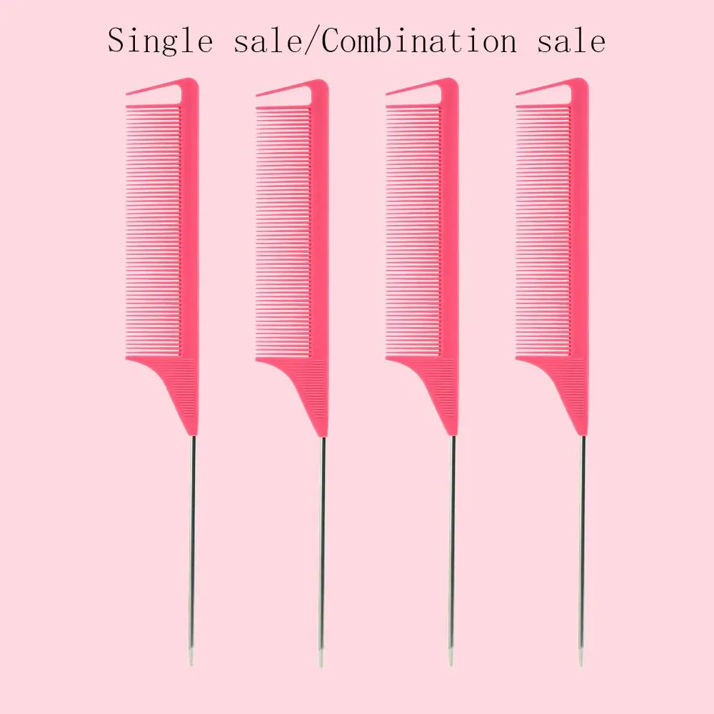 Professional Pointed Tail Hair Comb, Hairstyling Comb, Anti-static Hair Dye Brush, Rat Tail Hair Comb, Barber Accessories, Summer Gifts, Hair Care Too