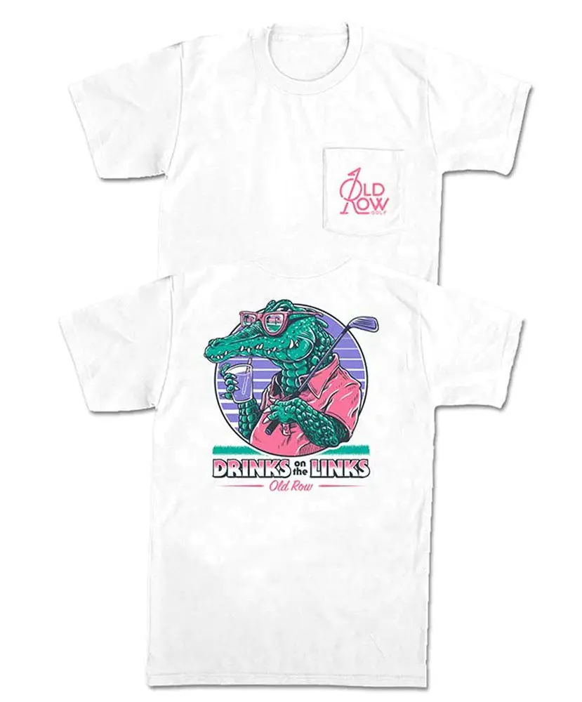 Old Row - Drinks on the Links Pocket Tee