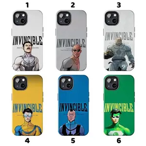 Invincible, Mohawk Mark, Grayson Cover phone Cases For iPhone 17 16 15 14 13 12 Promax Pro Plus, Double-layer hard shell protection,best Gift
