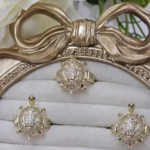 (R72)  Elegant  turtle  ring for women diferent sizes  available