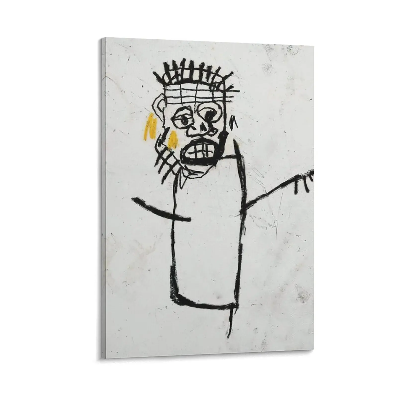 Basquiats Street Art Poster. Pops Abstract Modern Art. Decorative Canvas for Living Room & Bedroom. Wall Art Poster Painting. Canvas Poster Bedroom Decor Sports Landscape Office Room Decor Gift Frames Ornaments Decoration Artistic