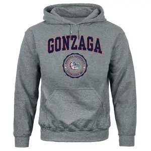 Gonzaga University Heritage Hooded Sweatshirt (Charcoal Grey)