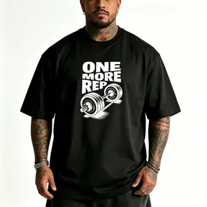 Funny Workout Slogan One More Rep Short Sleeve Graphic Tee For Gym Lovers Gift Idea