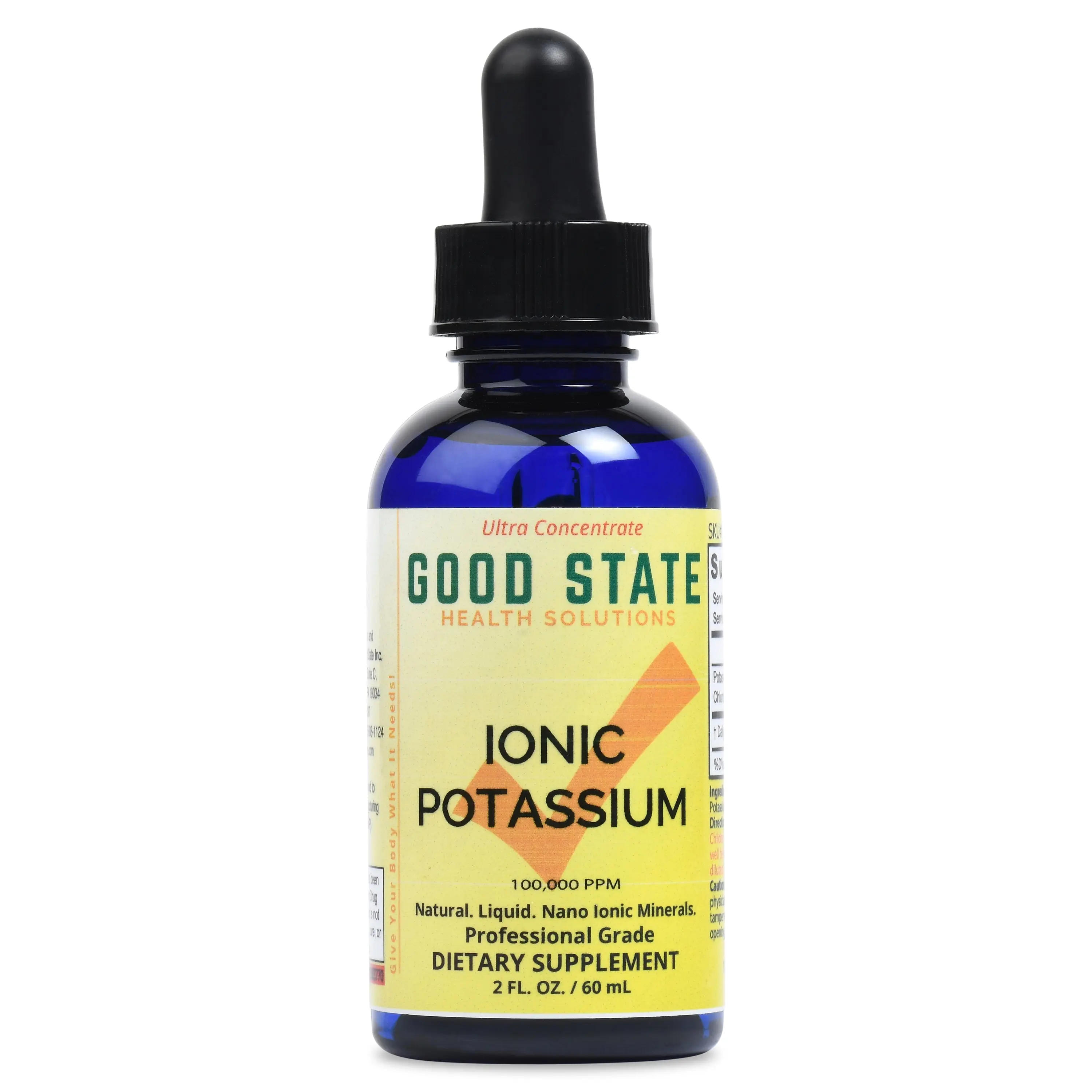Ultra Concentrate Liquid Ionic Potassium Supplement